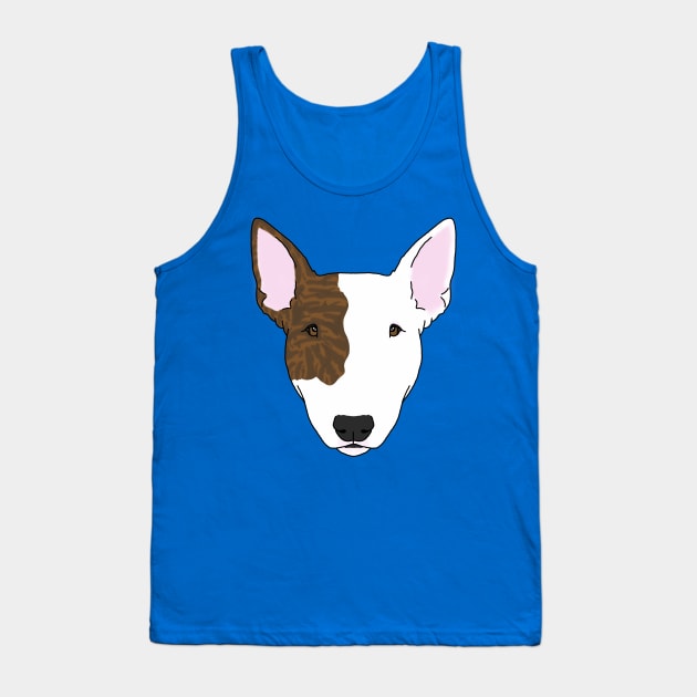 Bull Terrier Tank Top by childofthecorn